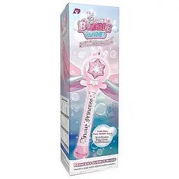 Пістолет з мильними бульбашками SHT 8603 Snow Princess + bottle 130ml Blue - мініатюра 3