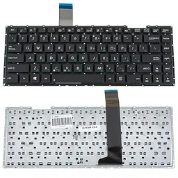 Клавіатура для ноутбука ASUS (X401 X450 series) rus чорний без фрейма з кріпленнями