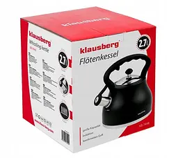 Чайник із свистком Klausberg KB-7448 2.7 л. - мініатюра 8