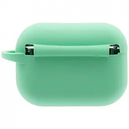 Чохол для навушників Blueo AirPods Pro Silicone Case+Carbine [Spearmint] [47180] - мініатюра 4