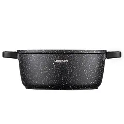 Каструля Ardesto зі скляною кришкою Gemini Anzio 3.1л алюміній чорний kuh0014743 - мініатюра 4