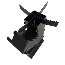 Турбопіч Metalzavod 25х10х36см 3мм середня (TBP-3M) - мініатюра 3