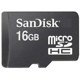 Карта пам'яті SanDisk C4 MicroSDHC 16 ГБ