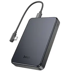 Портативний ЗП Power Bank Hoco J170 Starlight 22.5W+PD20W with cable 10000 mAh Metal gray - мініатюра 5