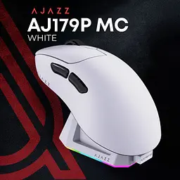 Миша Ajazz AJ179P MC Charging Dock White (AJ179P-MC-W) [161151] - мініатюра 9