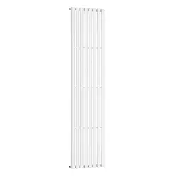 Вертикальний радіатор Navin Ellipse 480x1800-8, anticor, білий 10-012033-4880, Білий - мініатюра 2