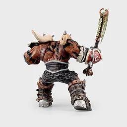 Фігурка Варкрафт Гаррош Пекельний Крик Garrosh Hellscream World of Warcraft 24см (Китай) CH WOW GH - мініатюра 2