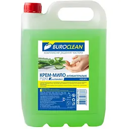 Рідке мило Buroclean EuroStandart антибактеріальне Алое Вера 5 л (4823078977366)