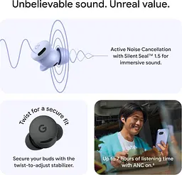 Навушники Google Pixel Buds 2a Iris - мініатюра 7