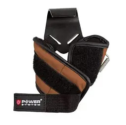 Гаки для тяги на зап'ястя Power System PS-3300 Hooks Brown XL (PS-3300_XL_Brown) - мініатюра 3