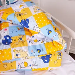 Ковдра MirSon антиалергенна зима Kids Time 20-0038 Cute animals 140x205 см EcoSilk (2200009665592) - мініатюра 3