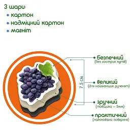 Набір магнітів Magdum Фрукти і ягоди ML4031-11 EN - мініатюра 6