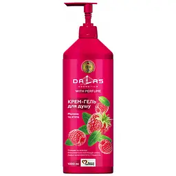 Гель для душу Dalas Cosmetics Малина та м'ята 1000 г (4823128000228)