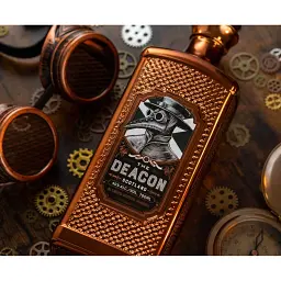Віскі The Deacon Blended Scotch Whisky 40% 0.7 л у подарунковій упаковці - мініатюра 4