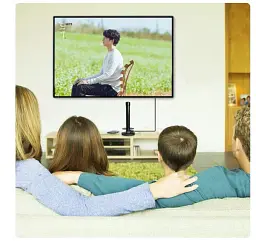 Цифрова кімнатна телевізійна антена із підсилювачем DTA 250 DVB T2 - мініатюра 2