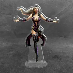 Акрилова колекційна фігурка Мортал комбат Mortal Kombat Sindel Сіндел 15 см - мініатюра 2