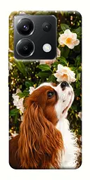 TPU чохол Demsky Flower spaniel для Xiaomi Poco X6