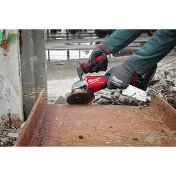 Шліфмашина кутова акумуляторна MILWAUKEE, M18 FSAGSVO125X-502X, 1200 Вт діаметр 125мм (+зар.пр., 2ак.Х5Аг, HD кейс) - мініатюра 8
