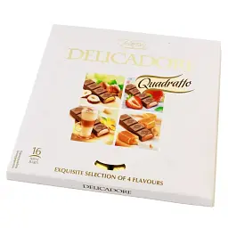 Шоколад порційний Baron Delicadore Quadratto 200г.