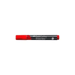 Маркер Faber-Castell перманентний Multimark Winner 23, колір червоний (32837) - мініатюра 4