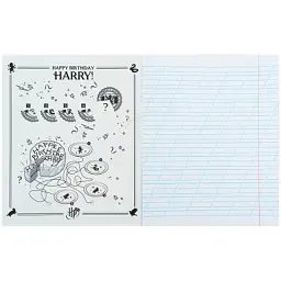 Зошит Kite Harry Potter, 12 аркушів, коса лінія (HP26-235) - мініатюра 3