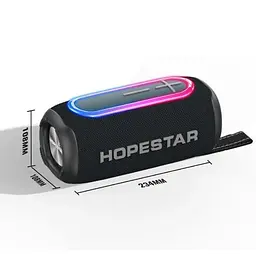 Портативна Bluetooth-колонка Hopestar P60 Чорний - мініатюра 3