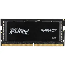 Модуль пам'яті для ноутбука SoDIMM DDR5 64GB (2x32GB) 4800 MHz FURY Impact Kingston Fury (ex.HyperX) (KF548S38IBK2-64) - мініатюра 2
