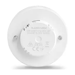 Лампочка Videx GX53 12W 4100K 220V (VL-GX53-12534) - мініатюра 2