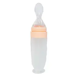 Силіконова ложка-контейнер MGZ-0108(Peach) об'єм 90 грам