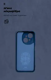 Чехол ArmorStandart ICON для Tecno Spark Go 1 (KL4) с защитой камеры, темно-синий (ARM81216) - мініатюра 4