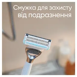 Змінні картриджі для гоління Gillette Venus Satin Care For Pubic Hair & Skin жіночі 3 шт. - мініатюра 6