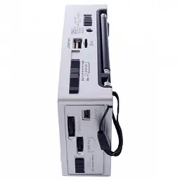 Радіоприймач Golon RX-8866 з акумулятором, колонка з FM/AM/SW/TV, ліхтариком, USB, microSD - мініатюра 3