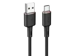 Кабель Acefast USB Type-A to USB Type-C 1.2m Black (6974316280767)