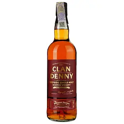 Віскі Clan Denny Speyside Single Malt 40% 0.7 л, в коробці - мініатюра 2
