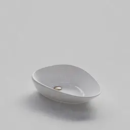 Умивальник VBI Trento 55 white накладний VBI-011900, Білий - мініатюра 5