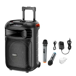 Портативна акустика Hoco HA5 Winner wireless dual-mic outdoor BT speaker 60W - мініатюра 6