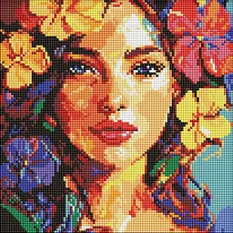 Алмазна мозаїка Тропічна мрія ©art_selena_ua AMO8264, 30х30 см
