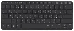 Клавіатура для ноутбука HP EliteBook 820 G1 з підсвічуванням (Light), з вказівником (Point Stick) Black