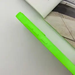 Чохол TPU GETMAN Liquid Silk Full Camera для Samsung Galaxy S23 FE Салатовий / Neon Green - мініатюра 4