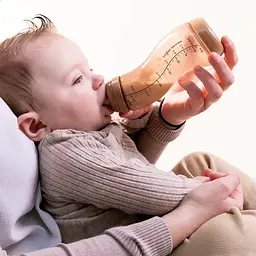 Антиколікова пляшечка для годування Difrax S-bottle Natural Blossom із силіконовою соскою 250 мл (706 Blossom) - мініатюра 4