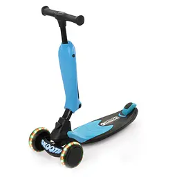 Самокат-велобег Hauck Skootie Neon Blue, блакитний (85201-3) - мініатюра 2