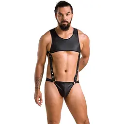 Боді чоловіче Passion Free Your Senses Adam 056 XXL/XXXL чорний