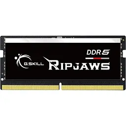 Модуль пам'яті для ноутбука SoDIMM DDR5 16GB 4800 MHz Ripjaws G.Skill (F5-4800S4039A16GX1-RS) - мініатюра 4