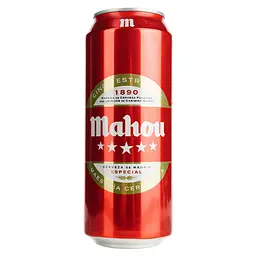 Пиво Mahou 5 Estrellas Especial світле 5.5% 0.5 л з/б - мініатюра 2
