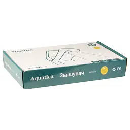 Змішувач s45 Ø40 для кухні вилив високий вухо на гайці AQUATICA (9745100) - мініатюра 8