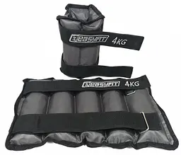 Обтяжувачі для ніг та рук з металом Metal 4 кг (пара) EasyFit fit0024818