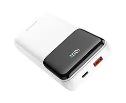 Зовнішній акумулятор Borofone BJ22A 22.5W + PD20W 20000 mAh білий