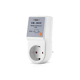 Реле напруги REAL-EL VR-101F, white (EL122300009) - мініатюра 3