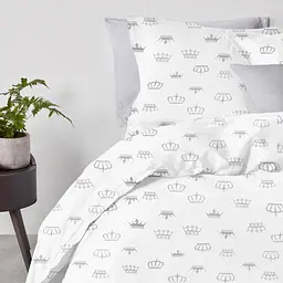 Набір наволочок Cosas G&D crown 50х70 см пісочний (SetPillow_Crown_DotsGrey_50х70) - мініатюра 6