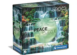 Пазл Clementoni Peace Collection&Spotify: Водоспад (Peace Collection&Spotify - The Waterfall - The Flow Puzzle - 500 pcs.), 500 ел. (35117)